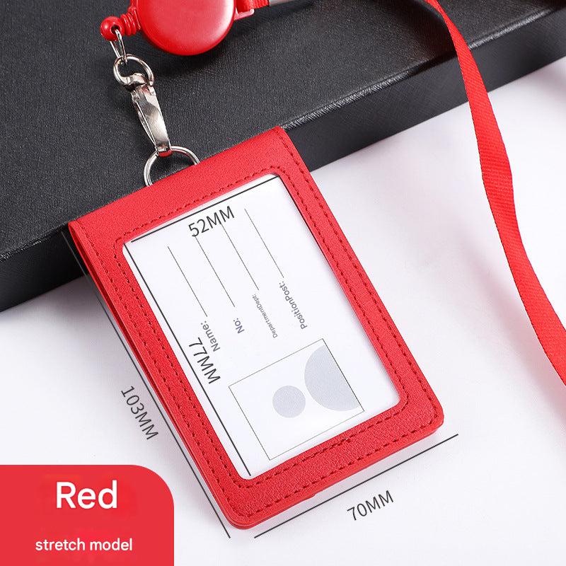 Color options for dual-card holder displayed