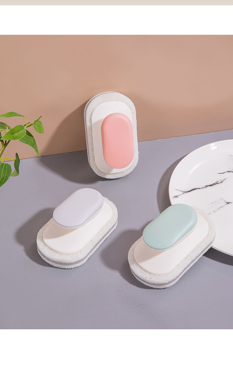 Image of Effortless Cleaning Bathtub Scrub Brush in vibrant colors