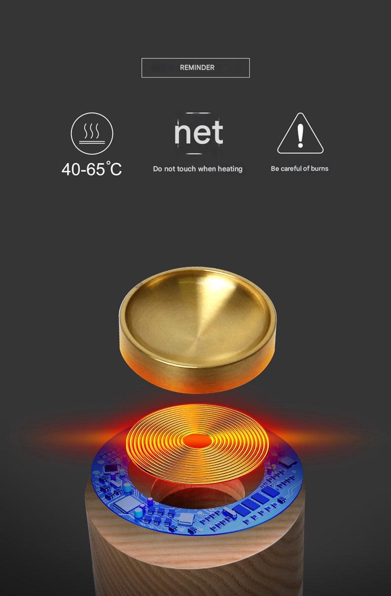 LED night light with aroma diffuser image 1