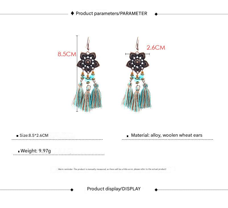 Colorful Bohemian Earrings Image 6