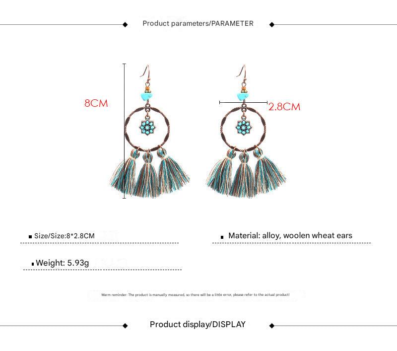 Colorful Bohemian Earrings Image 6