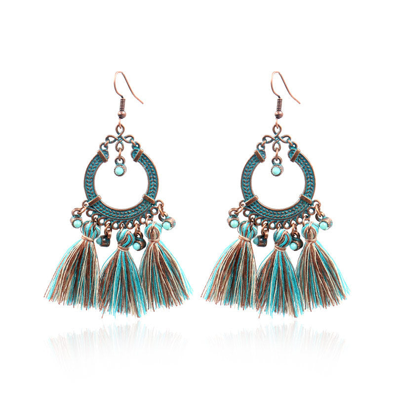 Colorful Bohemian Earrings Image 6