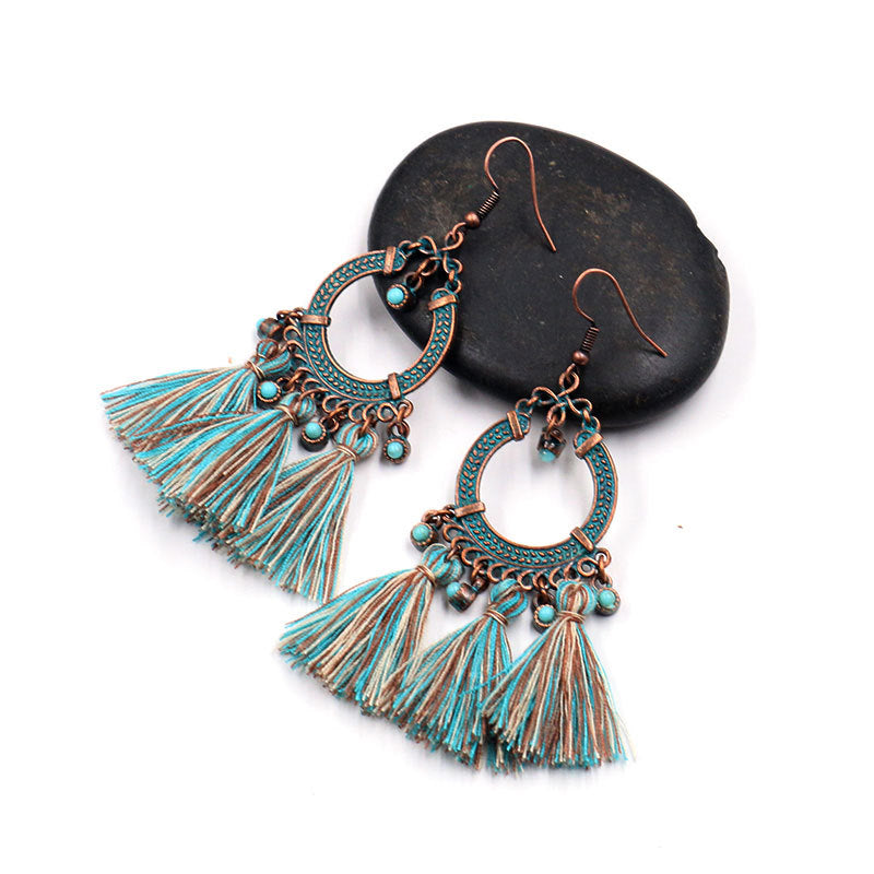 Colorful Bohemian Earrings Image 6