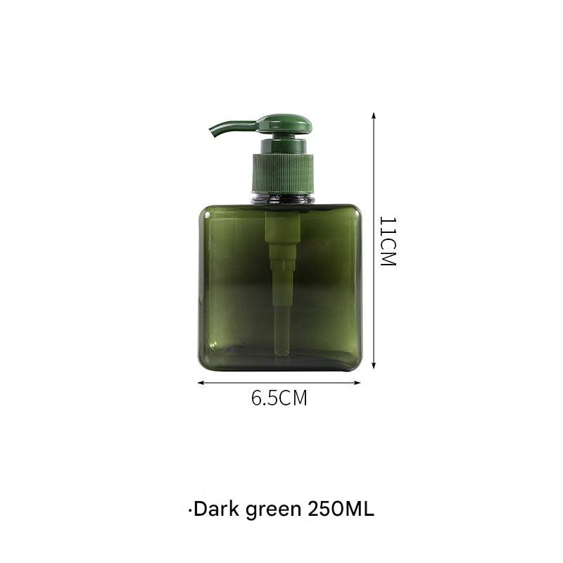 Portable travel bottle for liquid soap