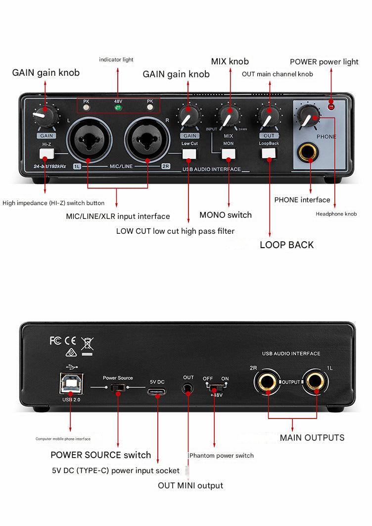 USB audio interface image 2