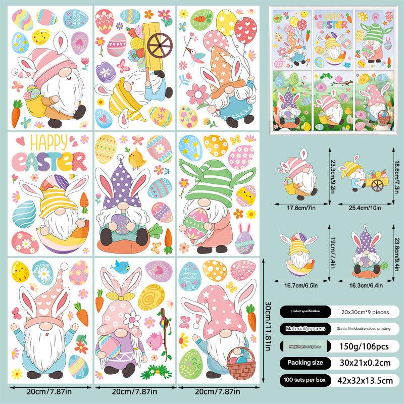 Easter Bunny Window Cling 1