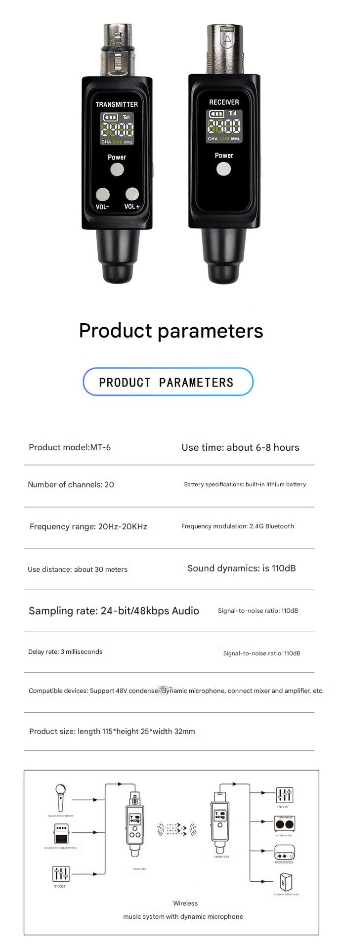 Wireless microphone system image 2