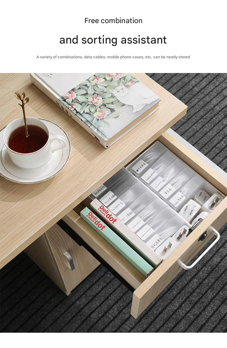 Cable management box for office organization