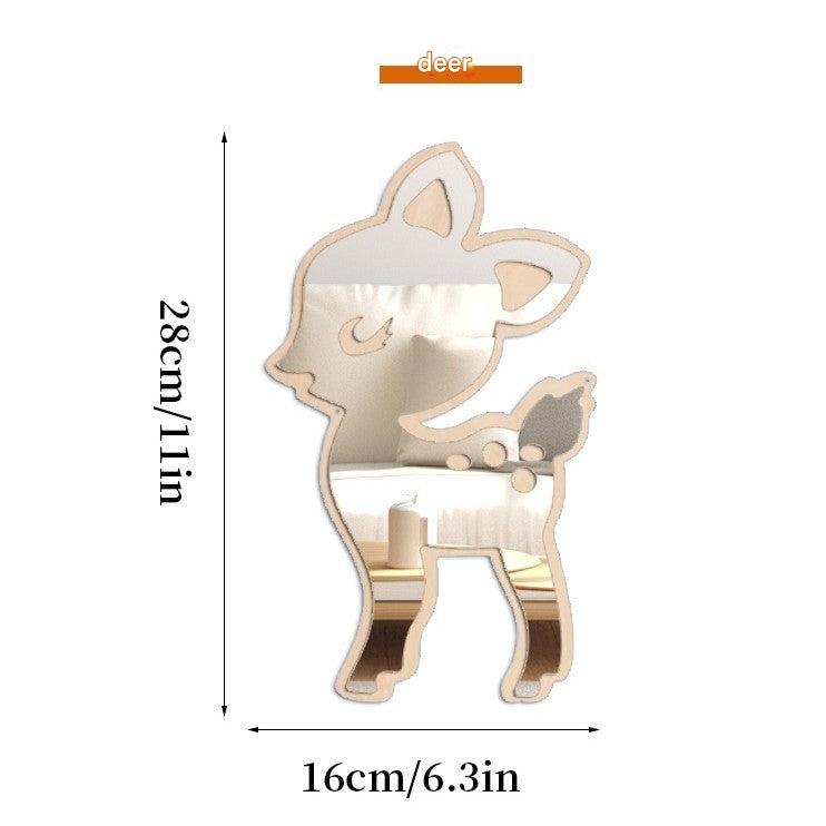 Mirror animal wall sticker 1