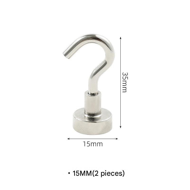 Heavy duty magnet hooks for organization