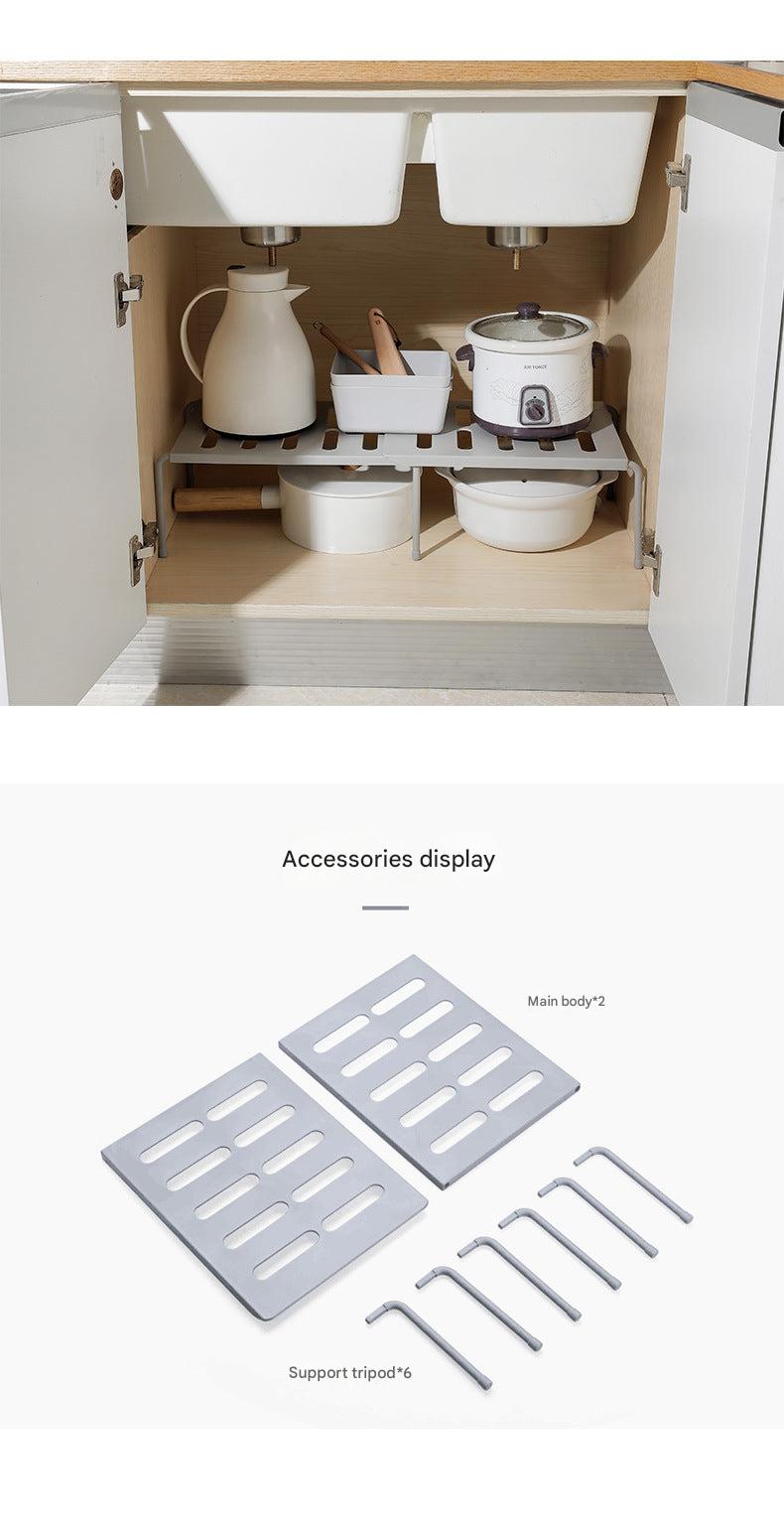 Space-Saving Plastic Shoe Rack Image 1