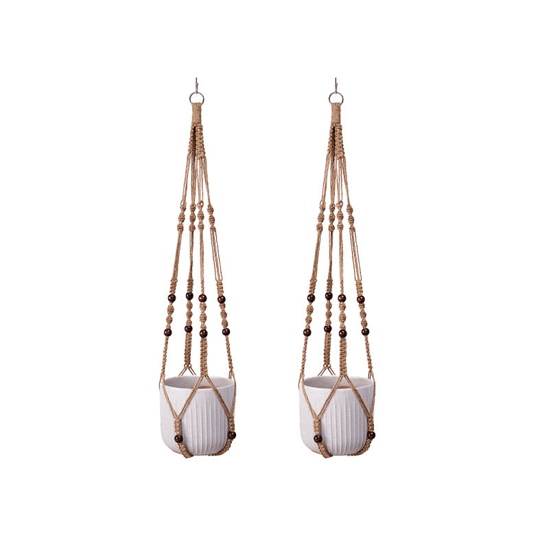 Handcrafted hanging plant basket image 1