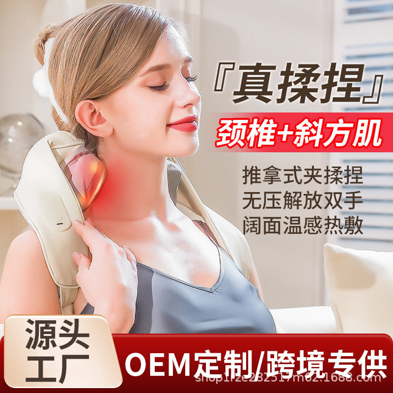 Shoulder massager for pain relief