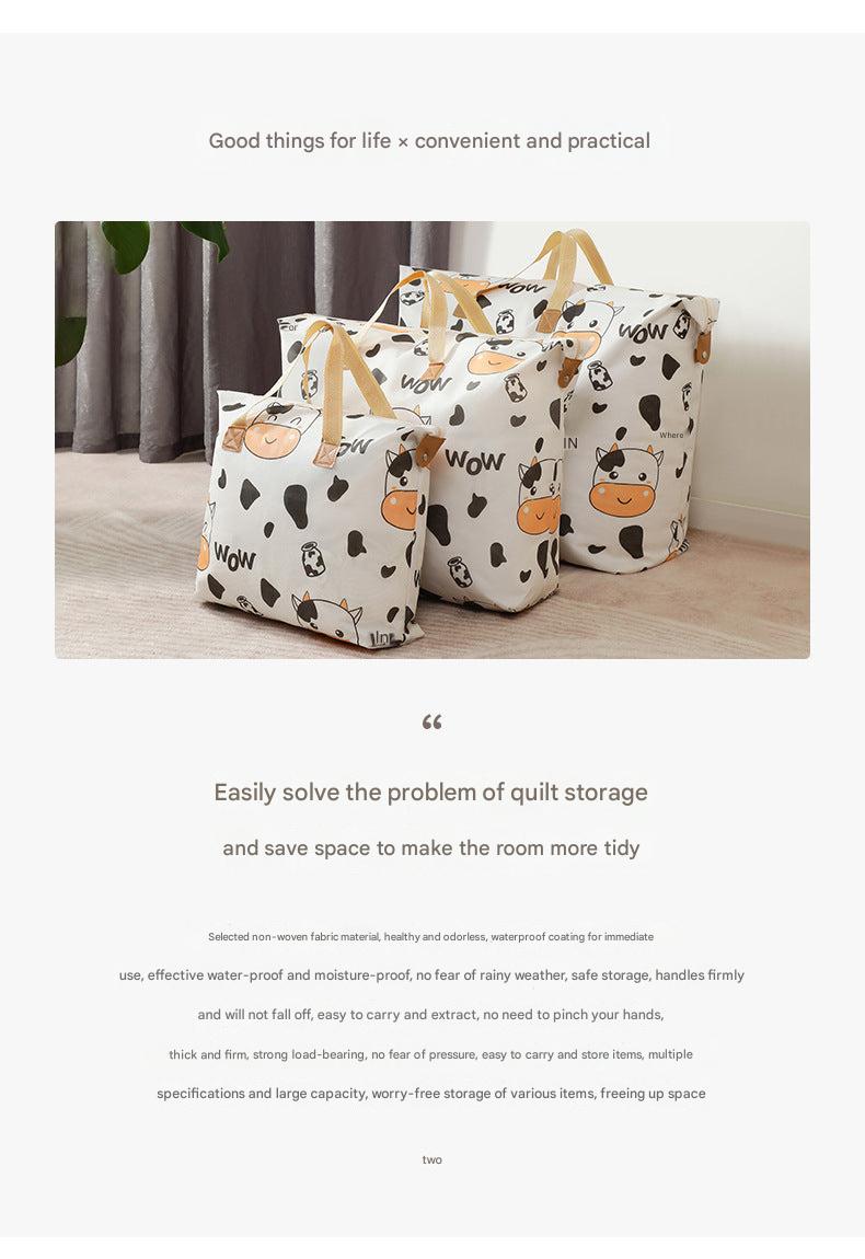 Large storage bag for bedding