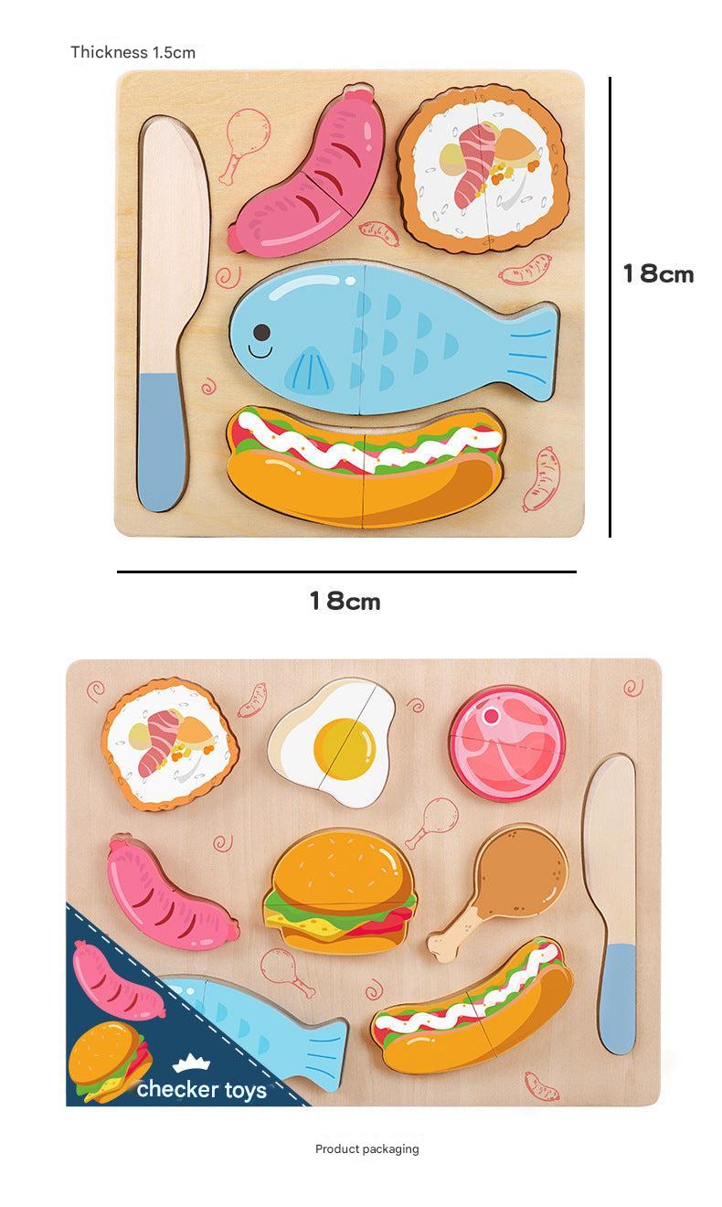 child-safe pretend play food set