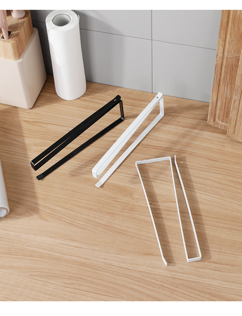 image of wall-mounted paper towel rack