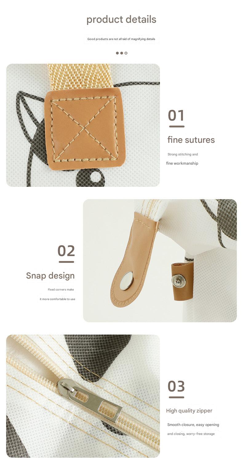 Colorful packing bag for travel