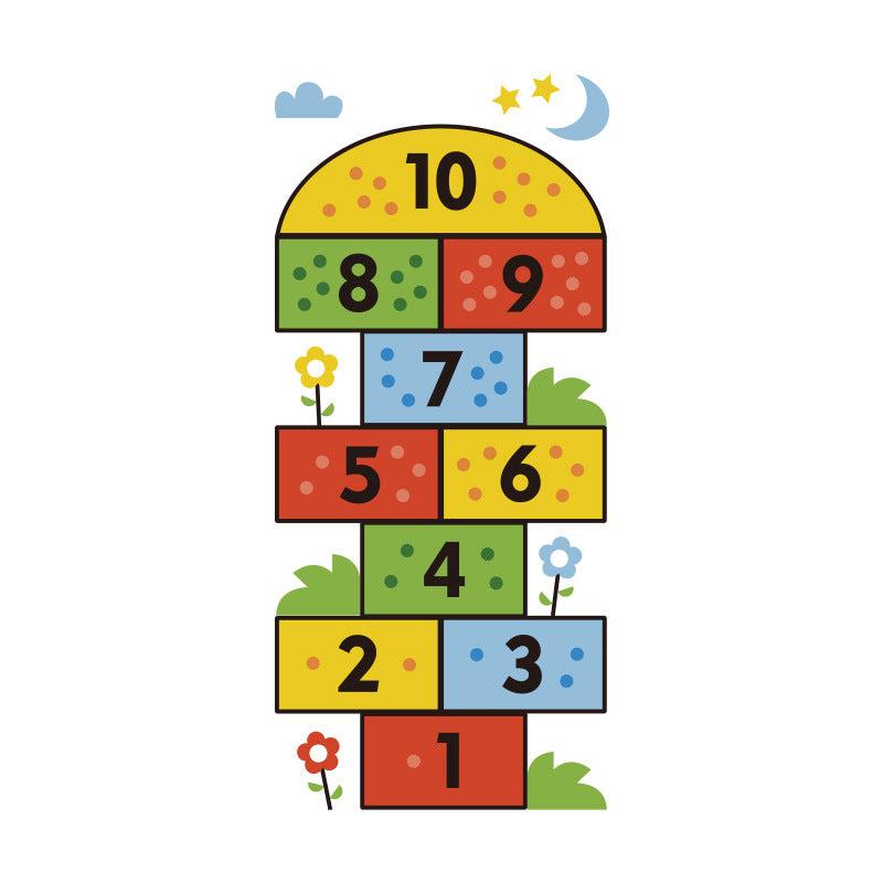 Bright number stickers for kids room image 2