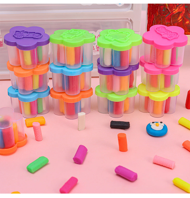 bright colored craft set