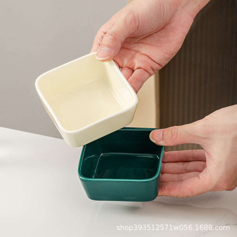 Stylish snack plate for home decor