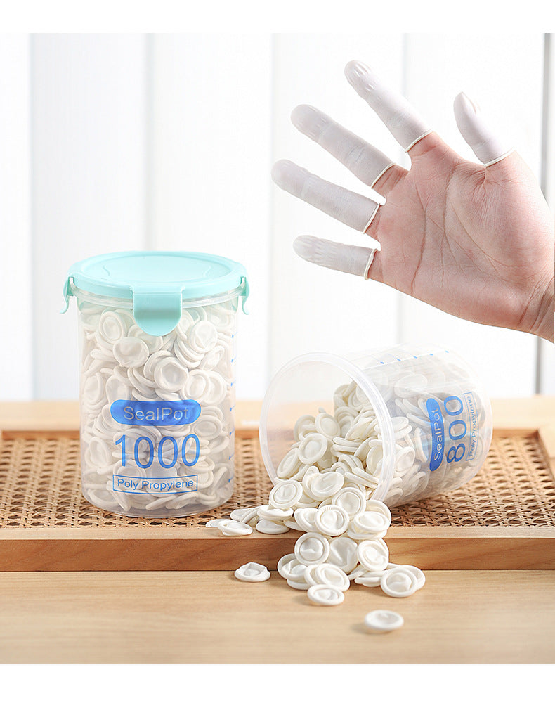 Durable non-slip latex finger cots
