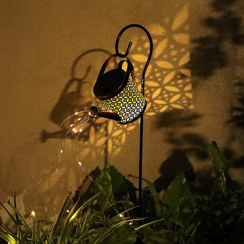 LED solar lantern for garden decoration