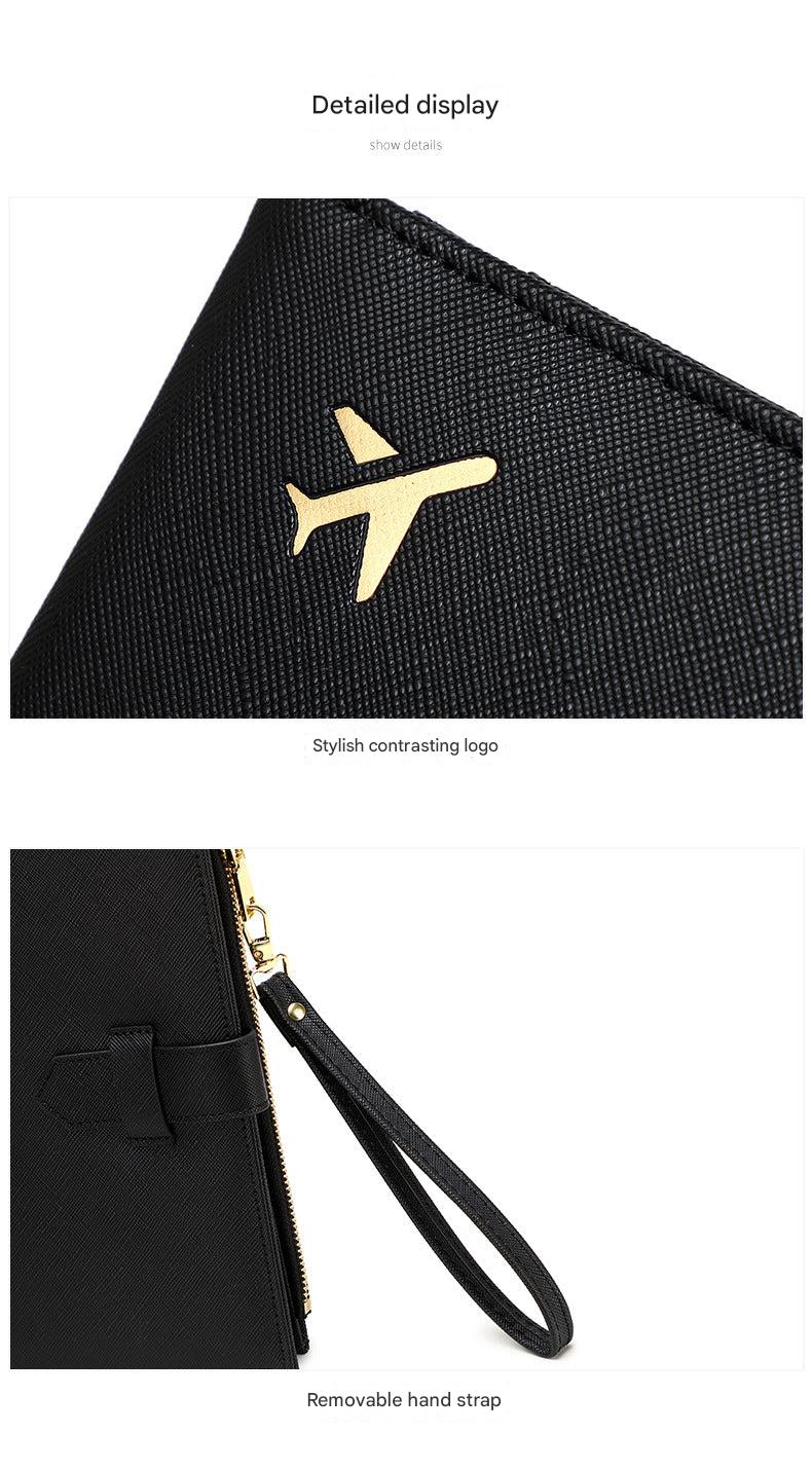 RFID blocking passport holder image 1