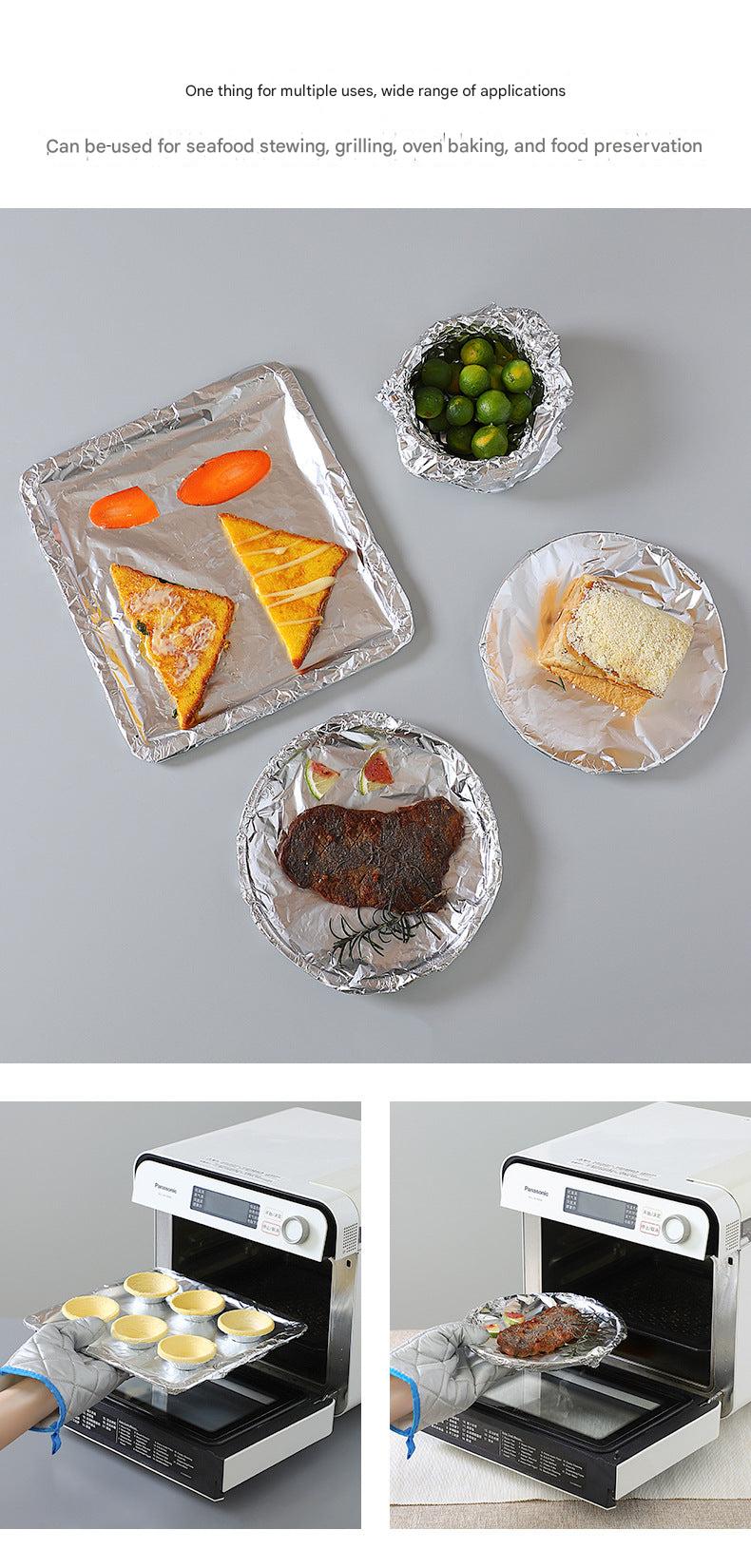 Aluminum foil used for air frying