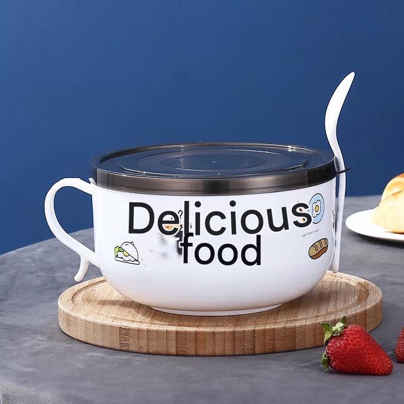Durable bowl with drainage system for easy use
