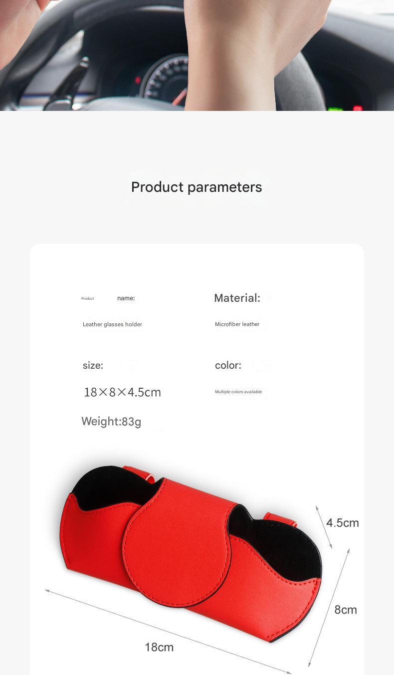 Car sunglasses holder with multifunction clip