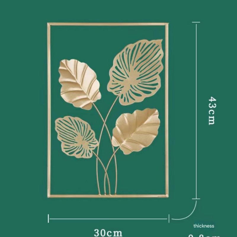 modern metal wall decor for dining room