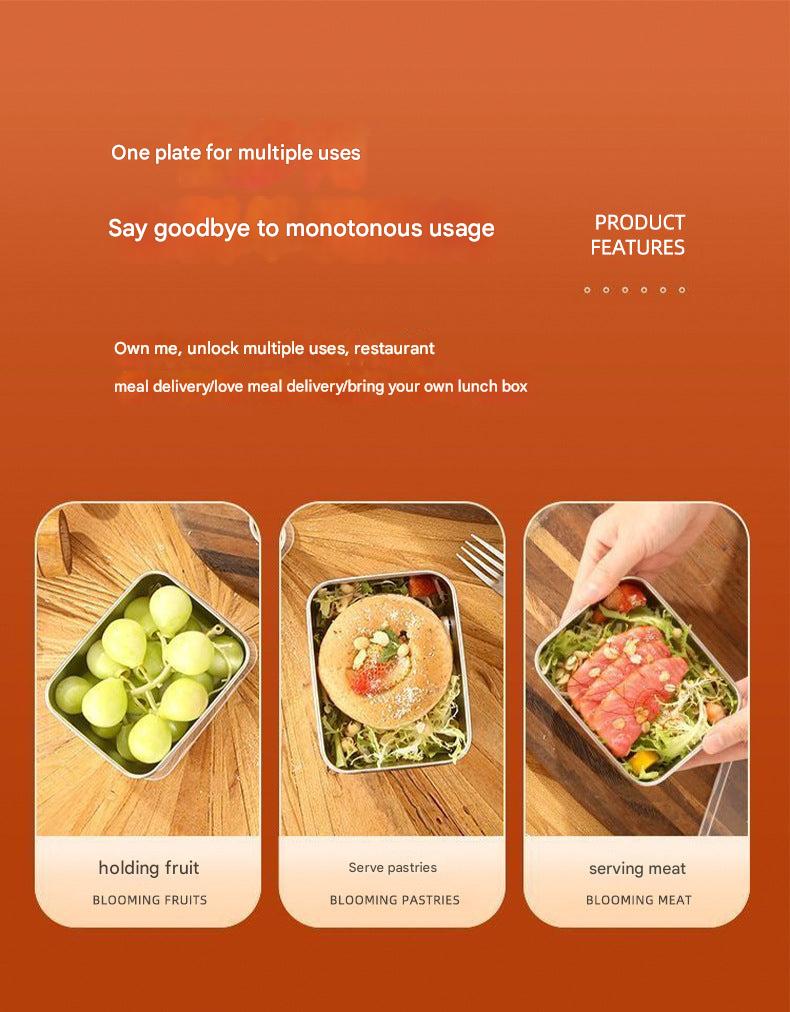 Stainless steel food container image 1