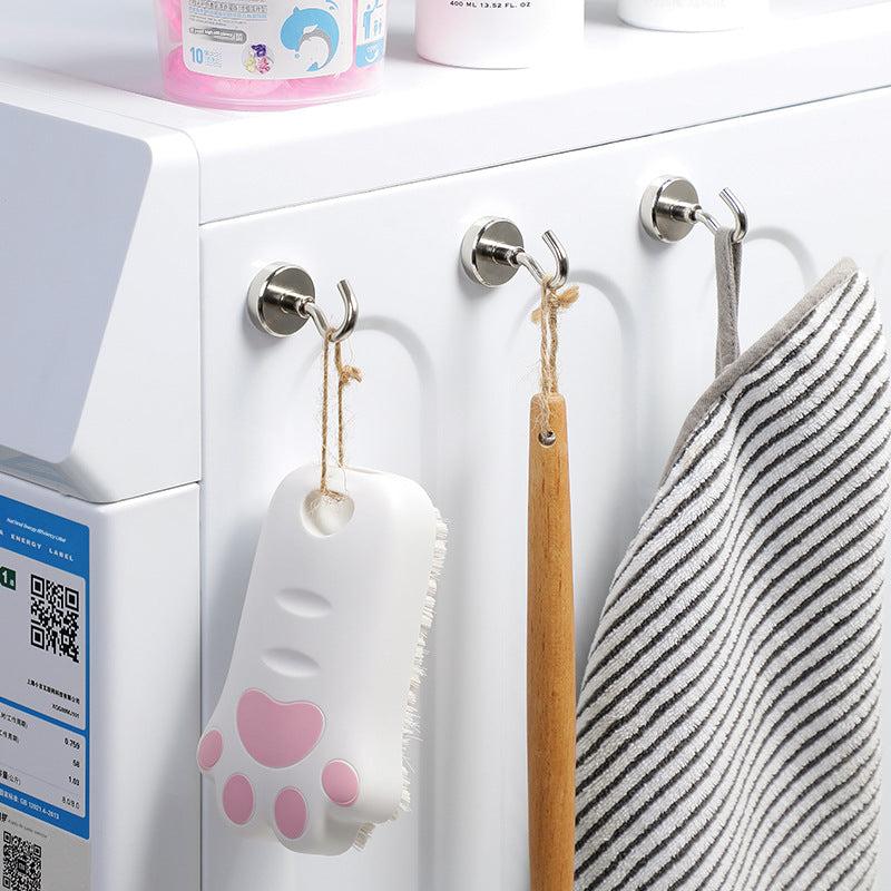 Heavy duty magnet hooks for organization