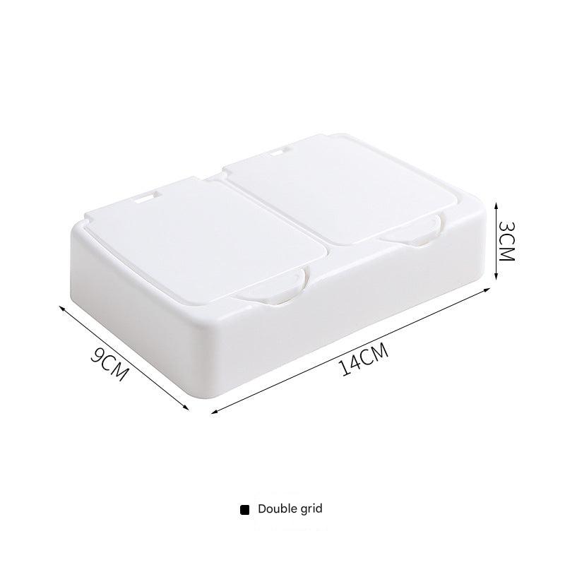 Mini Desktop Storage Box for Cotton Swabs