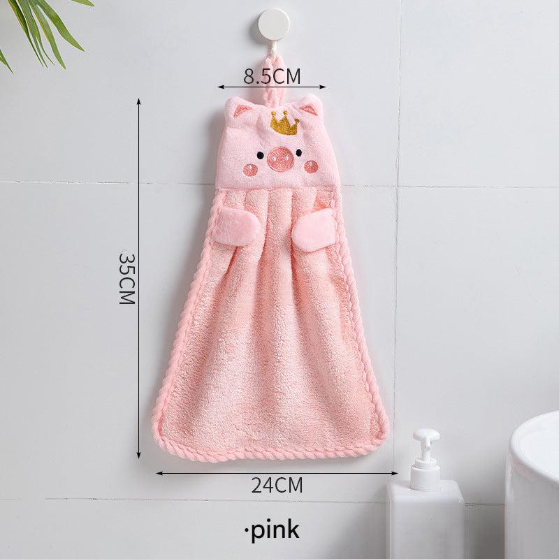 Playful design hand towels