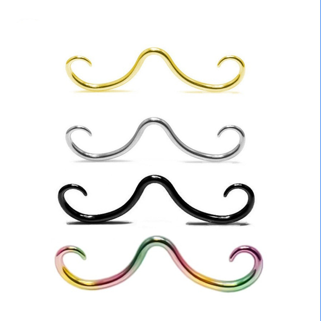 Stainless steel nose ring image 1