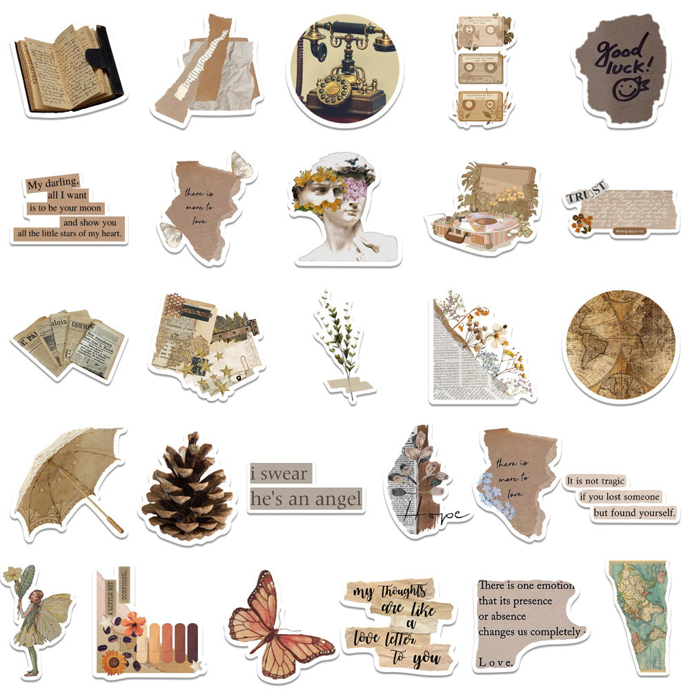 vintage stickers