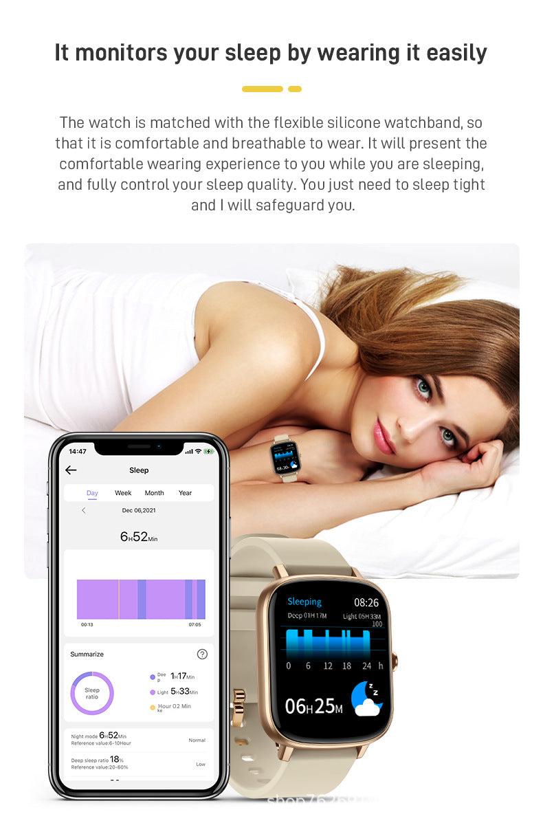 P55 Smartwatch health monitoring features