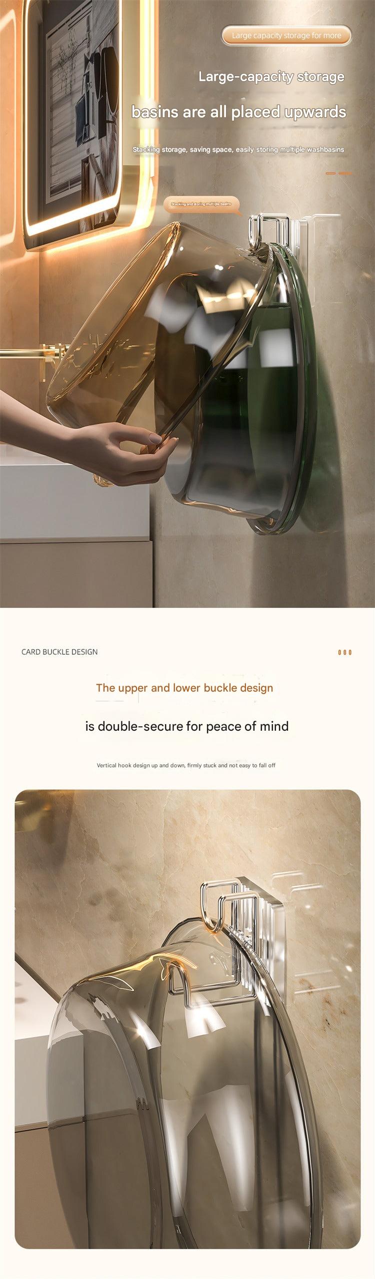 Bathroom wall hook for washbasin image 1