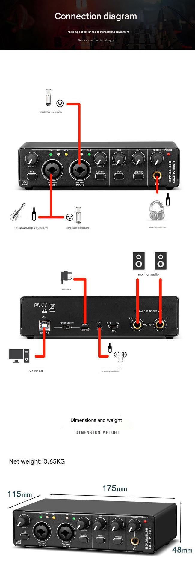 USB audio interface image 6