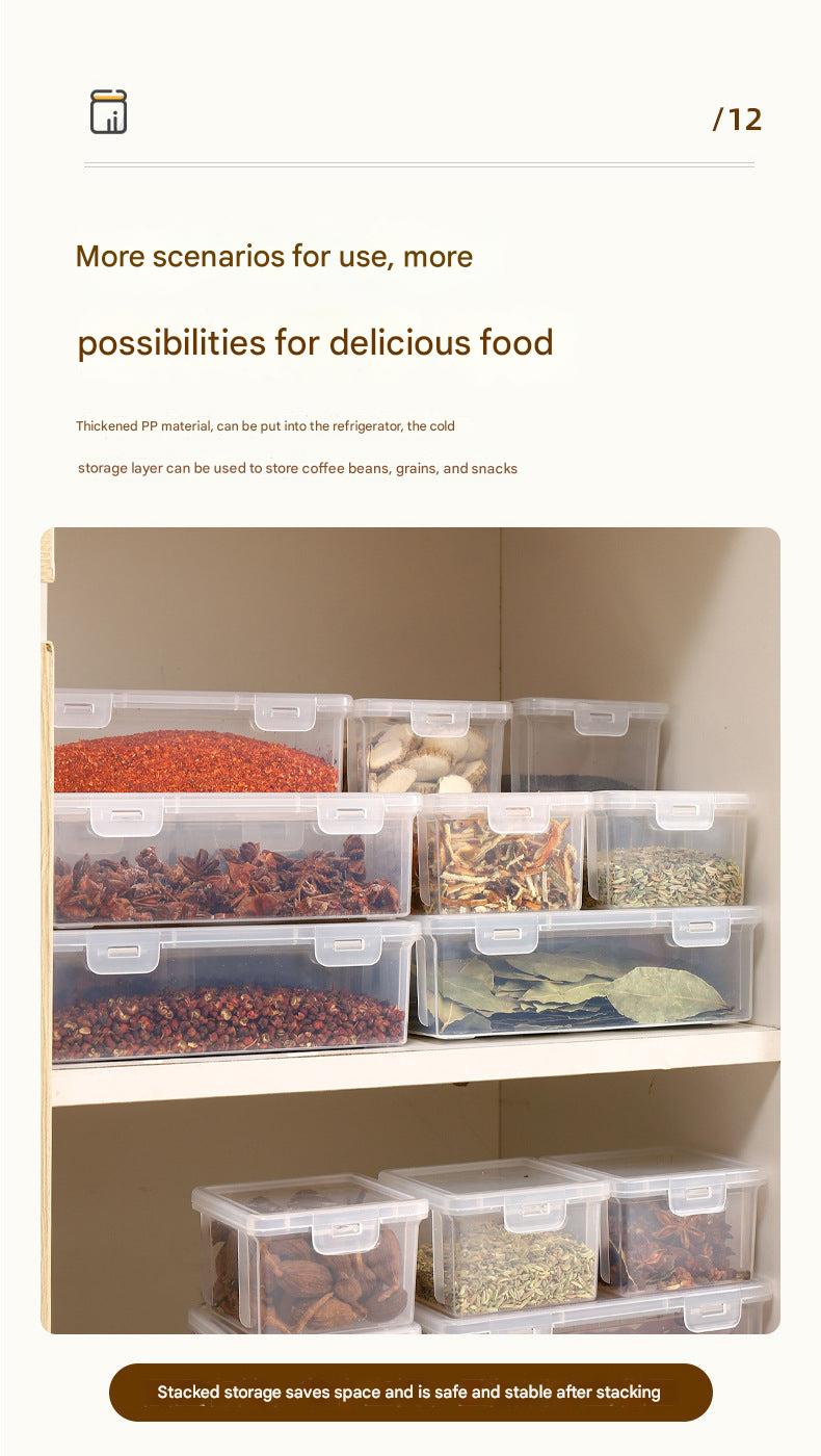 Modern square spice box design