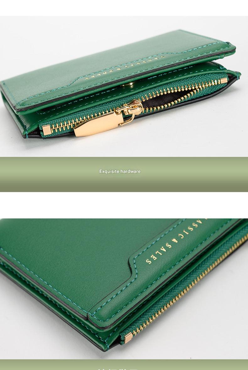 Black stylish wallet for women