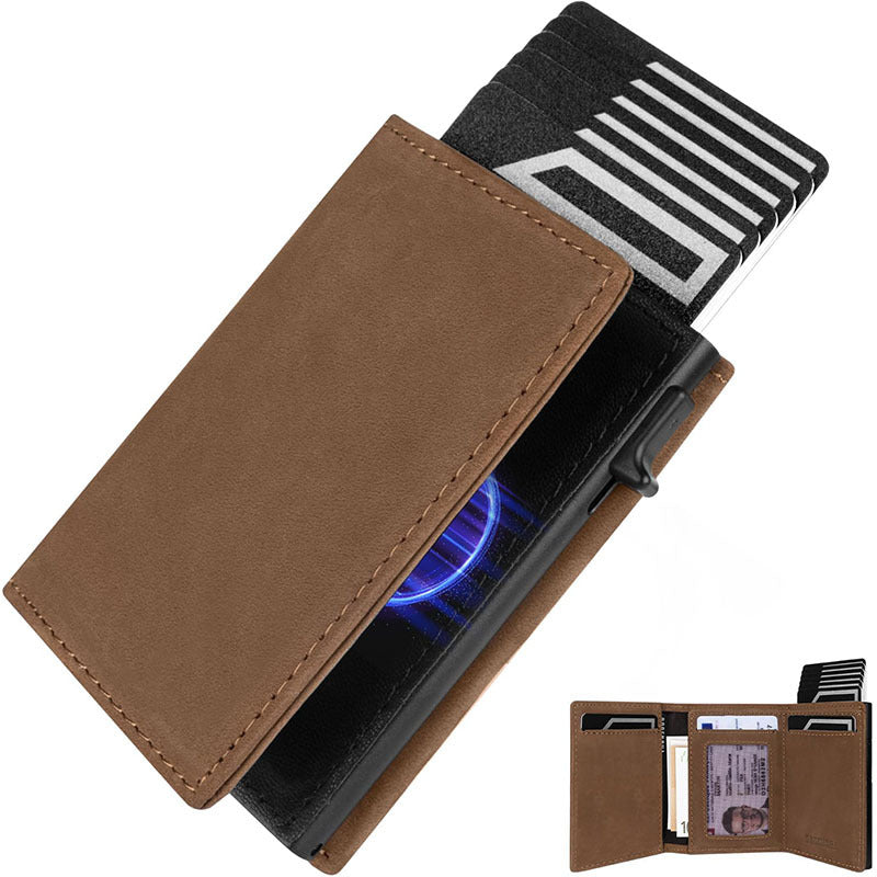 Carbon fiber design wallet for men
