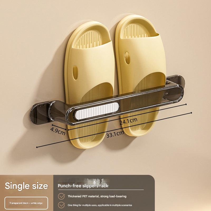 Wall-mounted slipper rack image