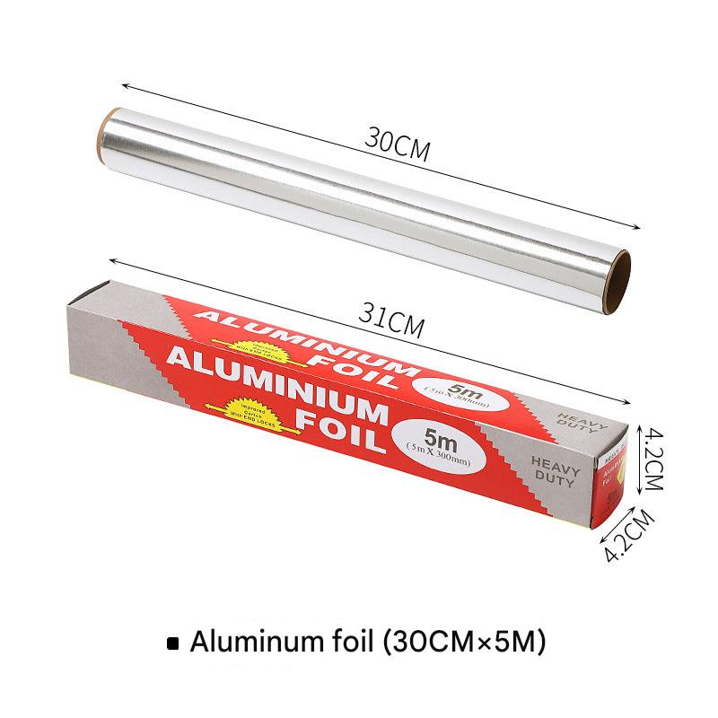 Baking with aluminum foil on a grill