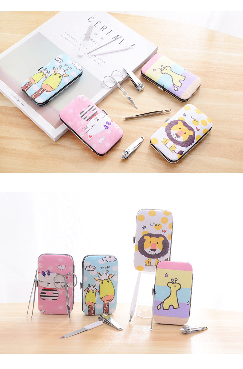 Cute Cartoon Nail Care Kit Image 1
