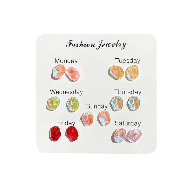 Colorful Butterfly Stud Earrings image 4