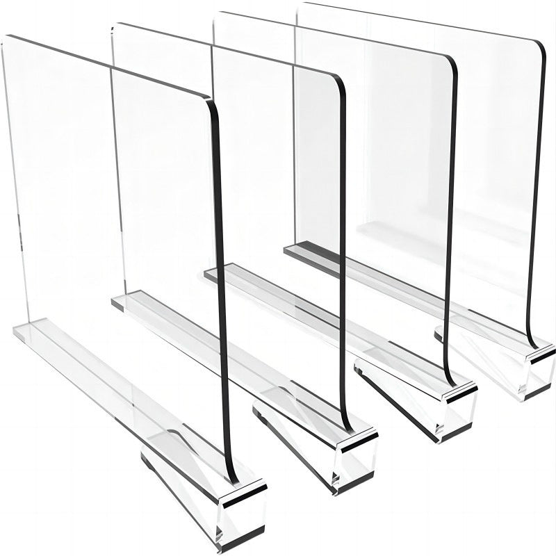 Transparent acrylic shelf organizer image 1