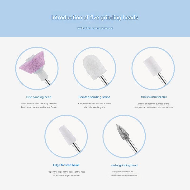 Nail Care Machine in Pink Color Image 4