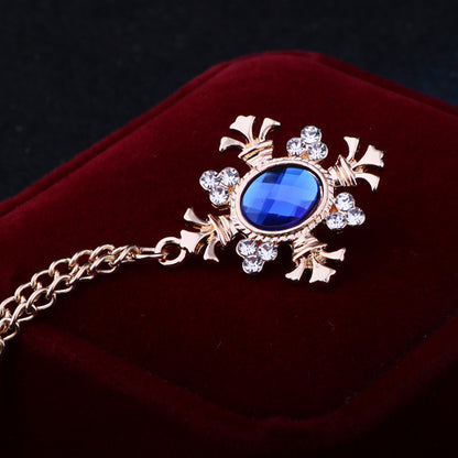 Silver cross brooch stylish accessory